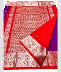 Magenta and Red color venkatagiri pattu sarees with all over buttas design -VAGP0001159