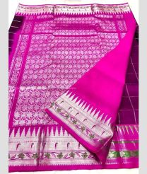 Magenta and Pink color venkatagiri pattu sarees with all over checks and buttas design -VAGP0001194