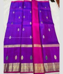 Purple and pink color kanchi Lehengas with all over buttas design -KAPL0000253
