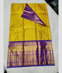 Yellow and Purple Blue color kanchi Lehengas with all over design -KAPL0000280