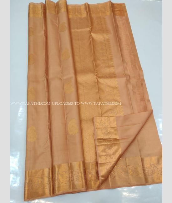 Gold Colour Pattu Wedding Saree Collection | Gold Silk Kanchi Bridal Pattu  Sarees | Latest sarees - YouTube