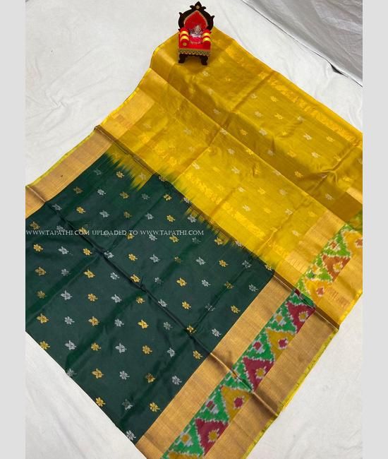 Berhampuri Sarees : Buy Berhampuri Patta Silk Sarees Online – IndianVillèz