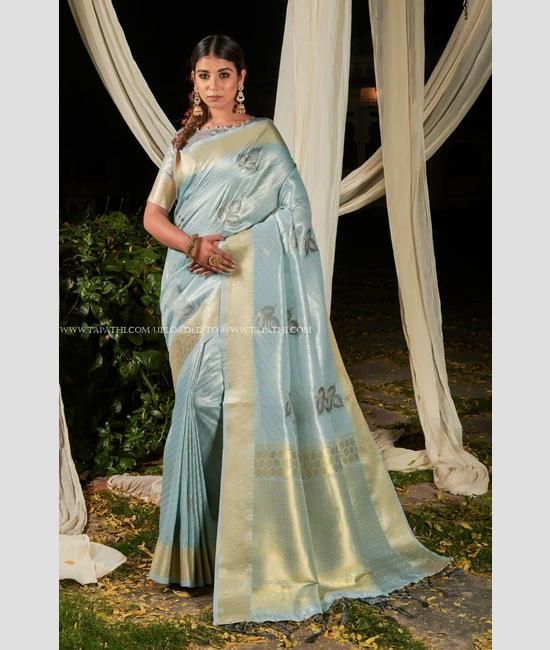 New designer sequence embroidery on premium net saree - ShopLance