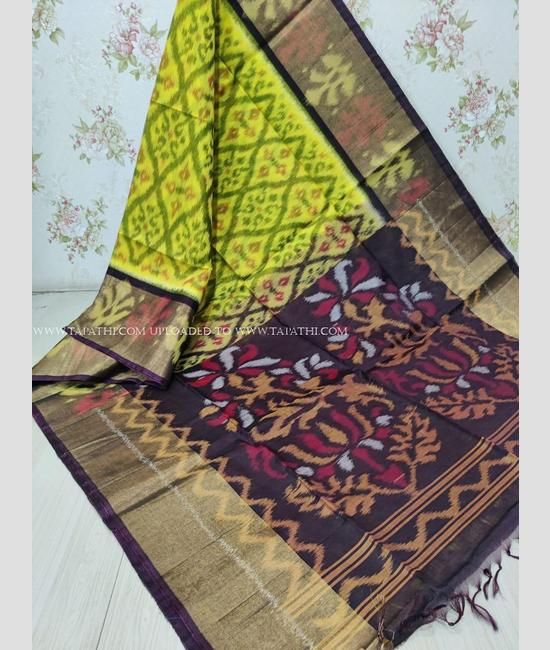 Party Wear Pochampalli Silk Cotton Sarees, With Blouse, 6.3 m at Rs 3500 in  Coimbatore