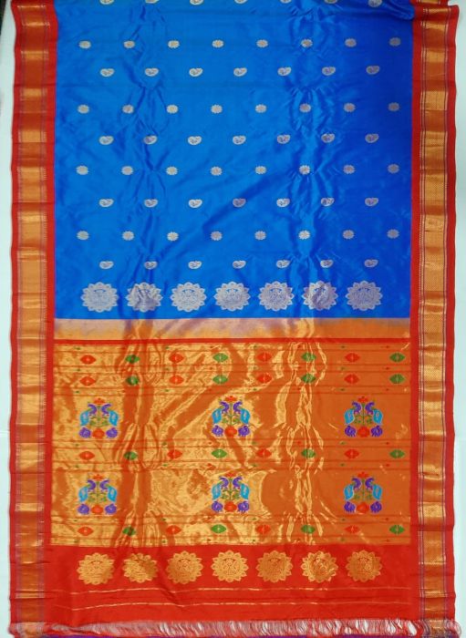 Pure Silk Maharani Paithani Sarees at Rs.2900/Piece in kolkata offer by  Karigori Haat